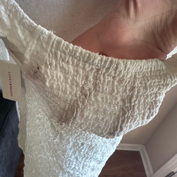 Lucky Brand Textured Top - Picture 5 of 10